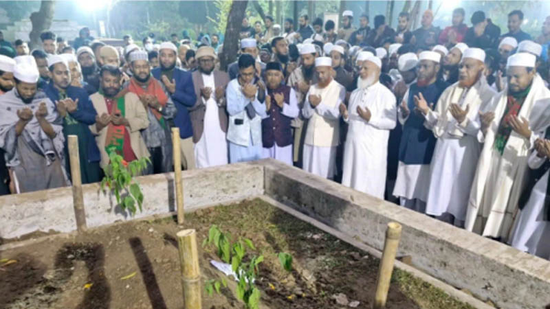 ওসমান হাদির কবর জিয়ারত করলেন জামায়াতের আমির