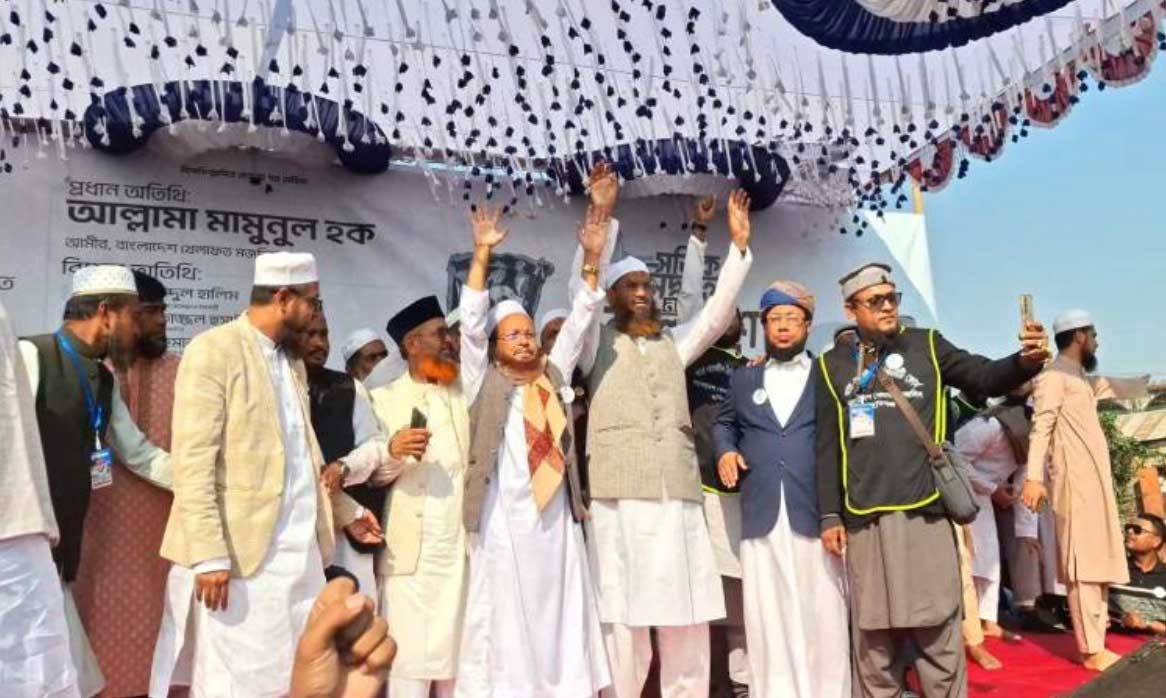 গুণ্ডামির রাজনীতি পরিবর্তনের জন্য আমরা ঐক্যবদ্ধ হয়েছি: মামুনুল হক