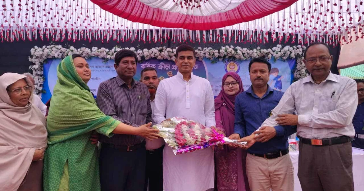 খেলাধুলা ও সাংস্কৃতিক কর্মকাণ্ড শিক্ষার্থীদের মেধা বিকাশে গুরুত্বপূর্ণ ভূমিকা রাখে: পানিসম্পদ প্রতিমন্ত্রী