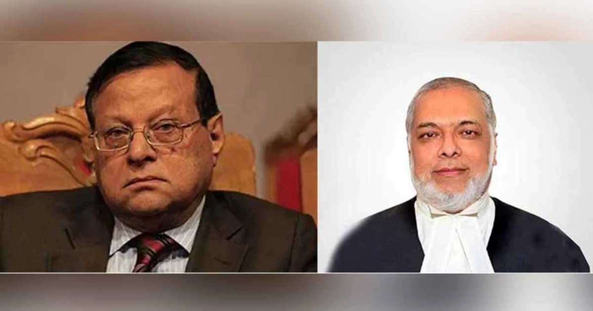সাবেক আইনমন্ত্রীর মৃত্যুতে প্রধান বিচারপতির শোক