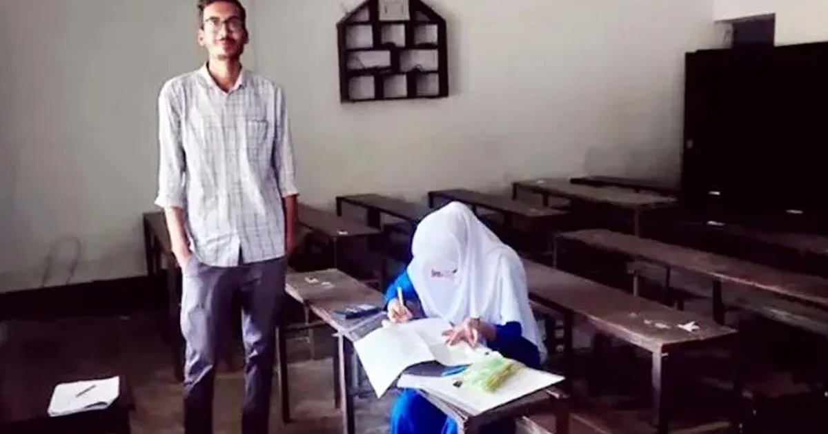 পুরো কেন্দ্রে পরীক্ষার্থী একজন, তত্ত্বাবধানে ৮ জন