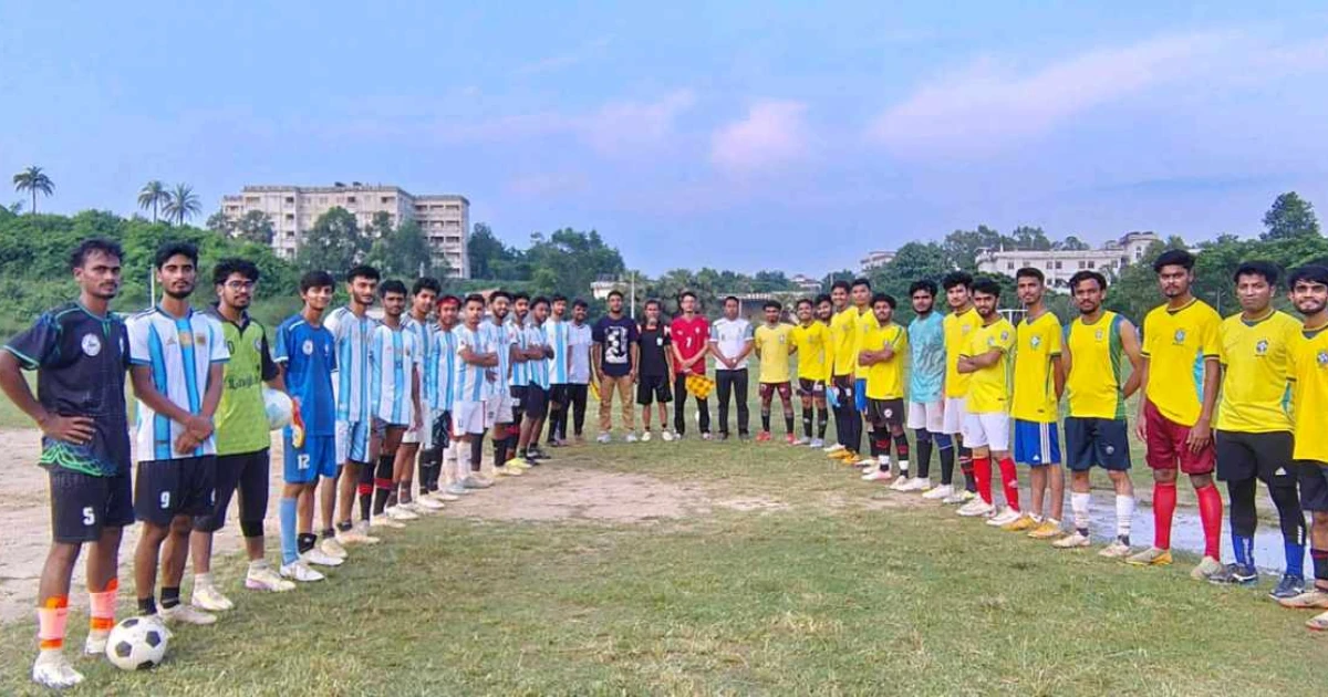 কুবিতে স্পোর্টস ক্লাবের উদ্যোগে আর্জেন্টিনা-ব্রাজিলের প্রীতি ম্যাচ অনুষ্ঠিত